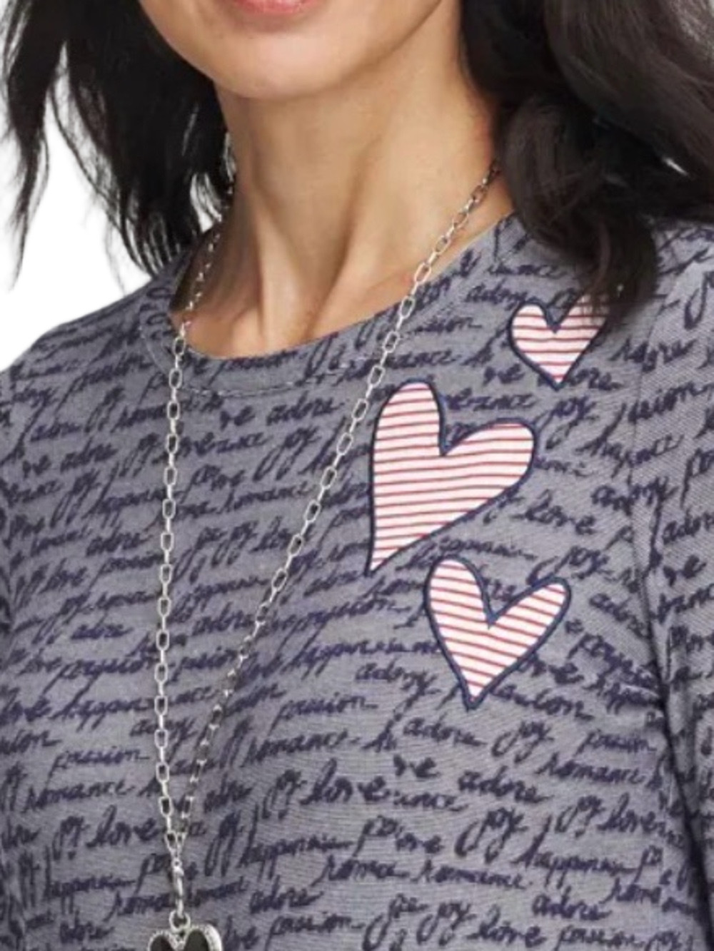 02. NWT WOMENS CHICO’S 2/L DETAIL TOP - Picture 2 of 3